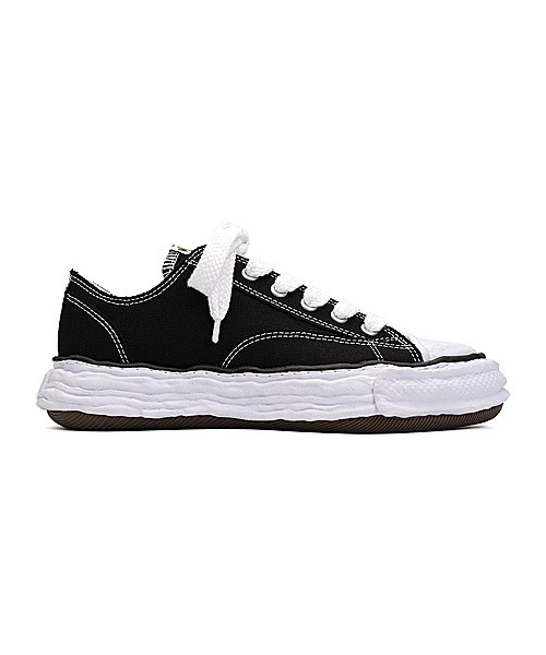 Maison MIHARA YASUHIRO PETERSON 23 low original sole canvas Low-Top sneakersr/BLK