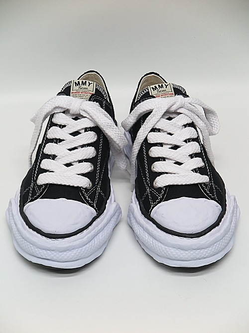 Maison MIHARA YASUHIRO PETERSON 23 low original sole canvas Low-Top sneakersr/BLK