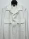 Yohji Yamamoto���襦����ޥ��/SUIT BROAD U-CDH OPEN COLLAR SHIRT/WHT.