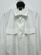 Yohji Yamamoto���襦����ޥ��/SUIT BROAD U-CDH OPEN COLLAR SHIRT/WHT.