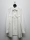 Yohji Yamamoto���襦����ޥ��/SUIT BROAD U-CDH OPEN COLLAR SHIRT/WHT.