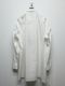 Yohji Yamamoto���襦����ޥ��/SUIT BROAD U-CDH OPEN COLLAR SHIRT/WHT.