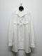 Yohji Yamamoto���襦����ޥ��/SUIT BROAD U-CDH OPEN COLLAR SHIRT/WHT.