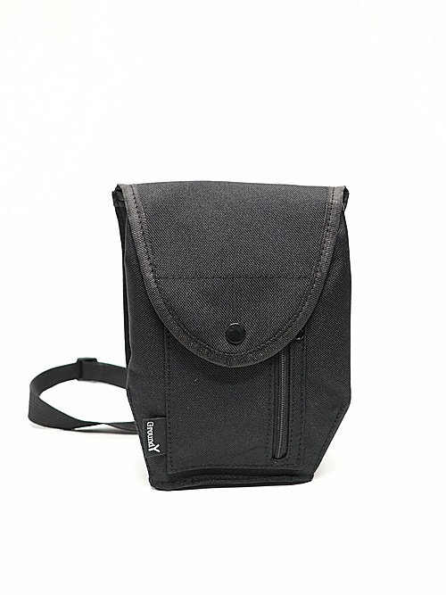 Ground Y饦ɥ磻/POLYESTER SHOULDER BAG/BLK