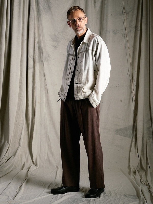 (ͽ���ʡ�3��4������ͽ��/wjk�����֥른��������/viscose linen semi-wide slacks/brown
