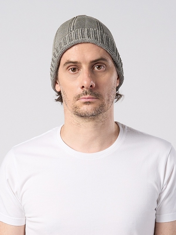 (ͽ���ʡ�3��4������ͽ��/wjk�����֥른��������/GIMA stripe knit beanie/dust gray