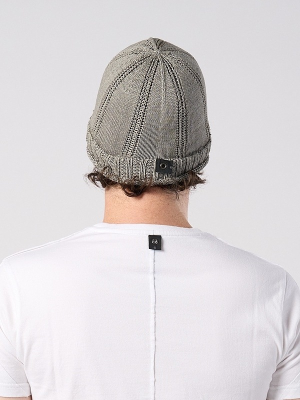 (ͽ���ʡ�3��4������ͽ��/wjk�����֥른��������/GIMA stripe knit beanie/dust gray