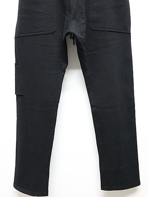 nude:masahiko maruyama ̡:ޥҥޥ/Inlay Stich Heavy Jersey SWEAT PANTS/Black.
