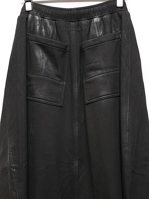 JULIUSꥦ/COTTON SWEAT TROUSERS27/BLACK