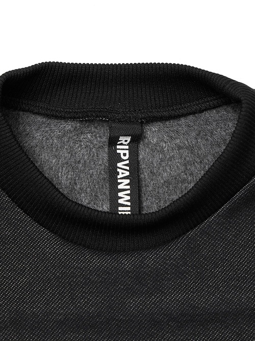 RIPVANWINKLEåץ󥦥󥯥/ܥСҡ SIDE POCKET JERSEY/CARBON BLACK
