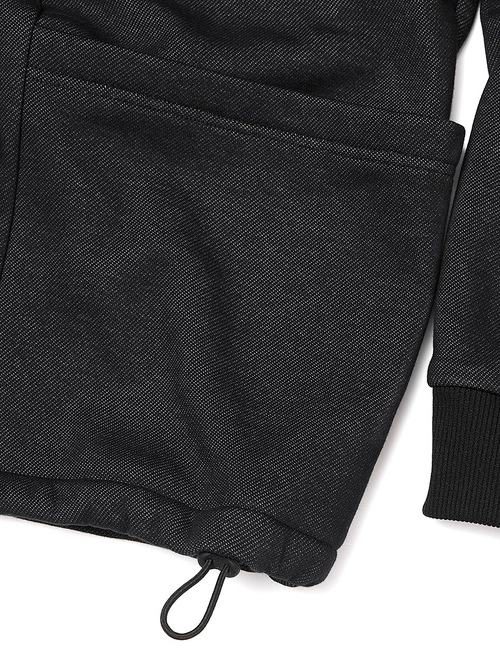 RIPVANWINKLEåץ󥦥󥯥/ܥСҡ SIDE POCKET JERSEY/CARBON BLACK