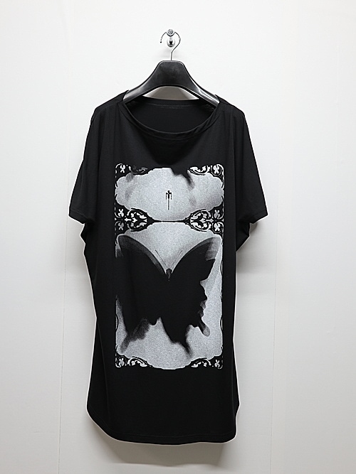 (ͽ���ʡ�4��5������ͽ��/kiryuyrik������奦����奦/BEATENJIKU French Sleeve-T/Black