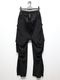 �㴰���Ground Y�����饦��ɥ磻/TA/PE CREPE DE CHINE ZIPPER JODHPURS CARGO PANTS/BLACK