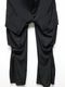�㴰���Ground Y�����饦��ɥ磻/TA/PE CREPE DE CHINE ZIPPER JODHPURS CARGO PANTS/BLACK