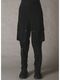 �㴰���Ground Y�����饦��ɥ磻/TA/PE CREPE DE CHINE ZIPPER JODHPURS CARGO PANTS/BLACK