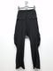 �㴰���Ground Y�����饦��ɥ磻/TA/PE CREPE DE CHINE ZIPPER JODHPURS CARGO PANTS/BLACK