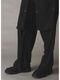 �㴰���Ground Y�����饦��ɥ磻/TA/PE CREPE DE CHINE ZIPPER JODHPURS CARGO PANTS/BLACK