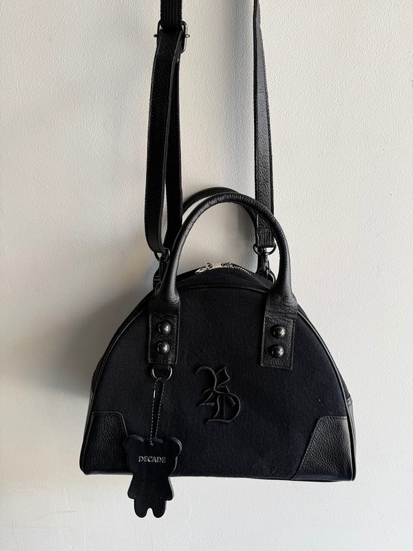 (ͽ���ʡ�9��10������ͽ��/41TH RESOUND CLOTHING���ꥵ����ɥ���������/denim mini boston bag/BLACK