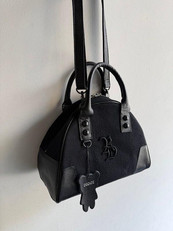 (ͽ���ʡ�9��10������ͽ��/41TH RESOUND CLOTHING���ꥵ����ɥ���������/denim mini boston bag/BLACK