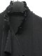 �㴰���THE ONENESS�ʥ����ͥ���/Recycled PE Dechine Frill Flare Shirt/Black