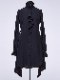 �㴰���THE ONENESS�ʥ����ͥ���/Recycled PE Dechine Frill Flare Shirt/Black