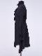 �㴰���THE ONENESS�ʥ����ͥ���/Recycled PE Dechine Frill Flare Shirt/Black