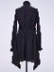 �㴰���THE ONENESS�ʥ����ͥ���/Recycled PE Dechine Frill Flare Shirt/Black