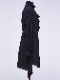 �㴰���THE ONENESS�ʥ����ͥ���/Recycled PE Dechine Frill Flare Shirt/Black