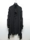 �㴰���THE ONENESS�ʥ����ͥ���/Recycled PE Dechine Frill Flare Shirt/Black
