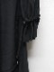 �㴰���THE ONENESS�ʥ����ͥ���/Recycled PE Dechine Frill Flare Shirt/Black