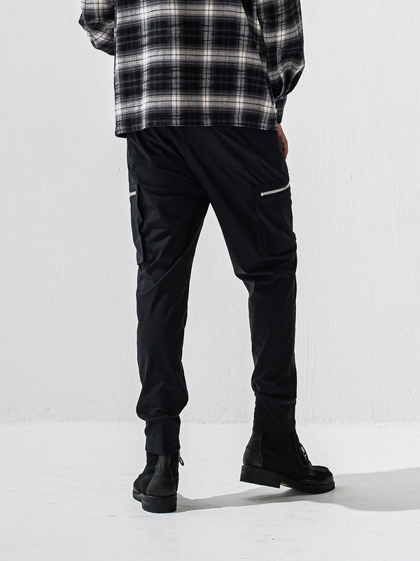 (ͽ���ʡ�1��2������ͽ��/42TH RESOUND CLOTHING���ꥵ����ɥ���������/SEMI LOOSE FIT REX cargo/BLACK