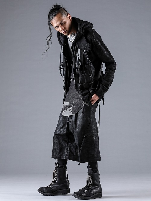 SALE30%OFF/D.HYGENǥϥ/ʥƥ󥰥㡼饤ǥ˥3/4Хѥ/BLACK