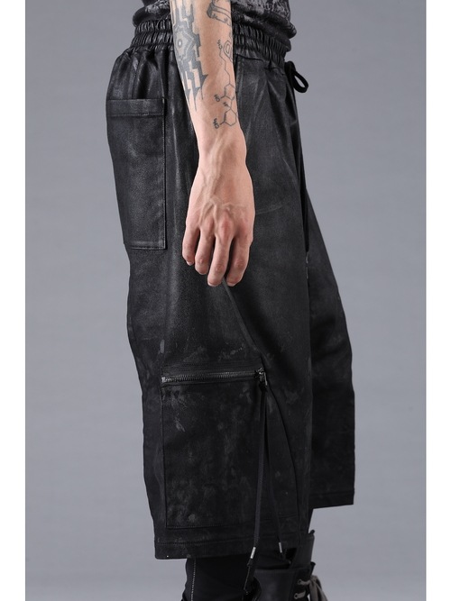 SALE30%OFF/D.HYGENǥϥ/ʥƥ󥰥㡼饤ǥ˥3/4Хѥ/BLACK