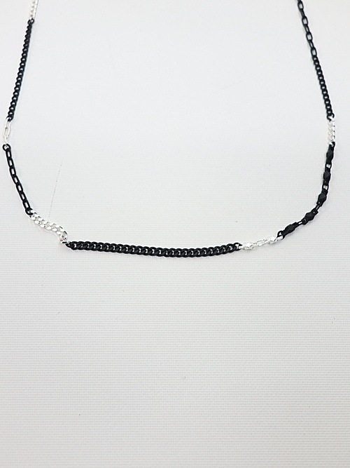 LAD MUSICIANå ߥ塼/COMBI NECKLACE/BLACKSLIVER