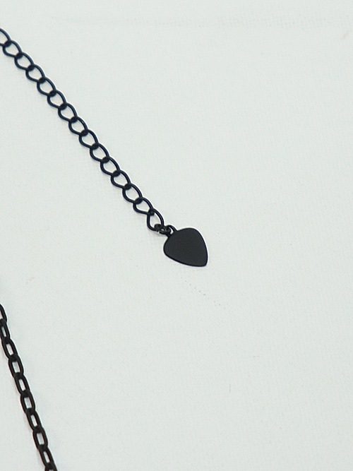 LAD MUSICIANå ߥ塼/COMBI NECKLACE/BLACKSLIVER