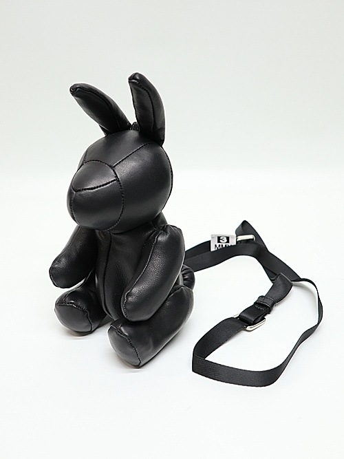 Maison MIHARA YASUHIRO�� SHEEP SKIN�� DOLLS RUBBIT MINIMINI BAG/BLK