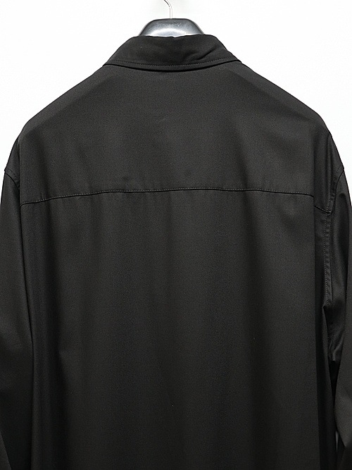 Ground Y饦ɥ磻/TR VIYELLA BACK LONG SHIRT/BLACK