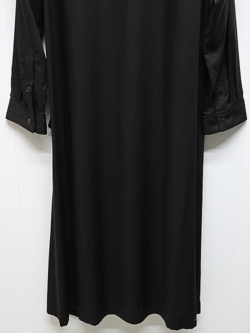 Ground Y饦ɥ磻/TR VIYELLA BACK LONG SHIRT/BLACK