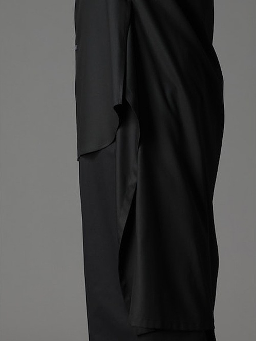 Ground Y饦ɥ磻/TR VIYELLA BACK LONG SHIRT/BLACK