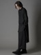 Ground Y饦ɥ磻/TR VIYELLA BACK LONG SHIRT/BLACK