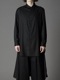 Ground Y饦ɥ磻/TR VIYELLA BACK LONG SHIRT/BLACK
