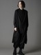 Ground Y饦ɥ磻/TR VIYELLA BACK LONG SHIRT/BLACK