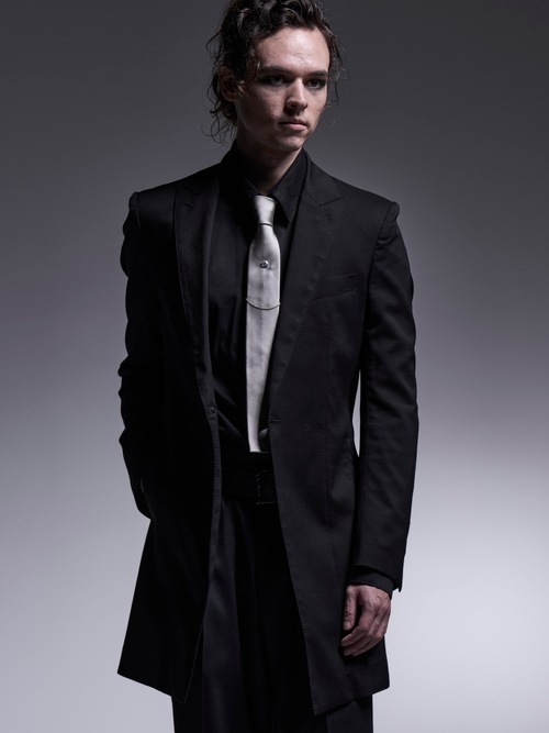 SALE30%OFF/kiryuyrik������奦����奦/Silky Loan Side Rib Shirt/Black.