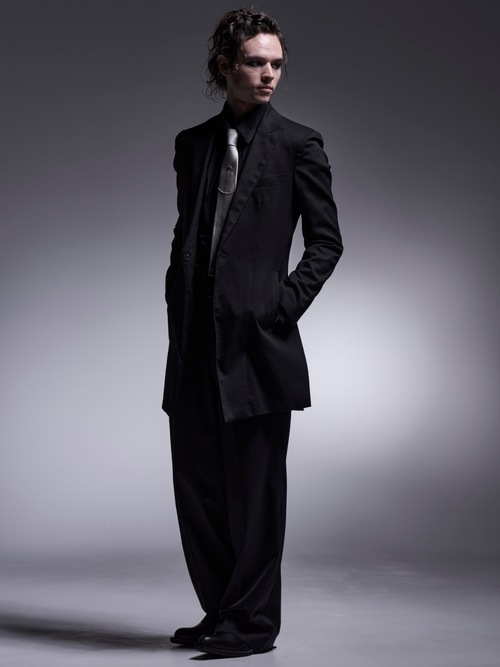 SALE30%OFF/kiryuyrik������奦����奦/Silky Loan Side Rib Shirt/Black.