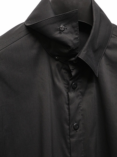 SALE30%OFF/kiryuyrik������奦����奦/Silky Loan Side Rib Shirt/Black.