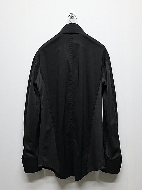 SALE30%OFF/kiryuyrik������奦����奦/Silky Loan Side Rib Shirt/Black.