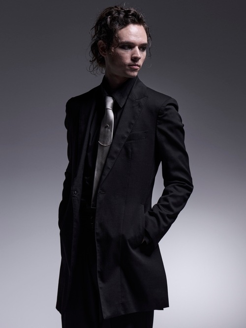 SALE30%OFF/kiryuyrik������奦����奦/Silky Loan Side Rib Shirt/Black.