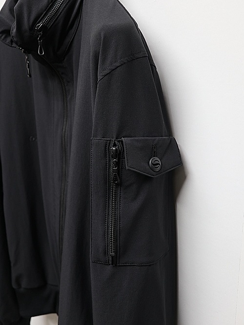 (ͽ���ʡ�1��2������ͽ��/THE ONENESS�������ͥ�/Re Ny 4Way������ Stand Collar Blouson/Black