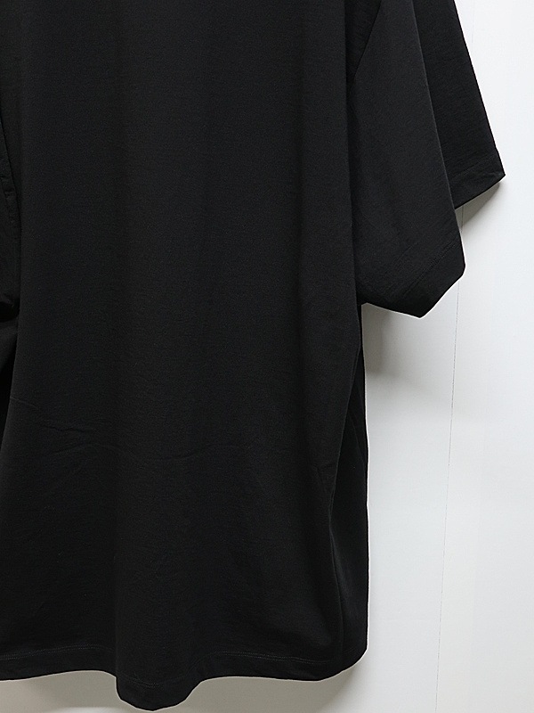 JULIUS����ꥦ��/COTTON DRY JERSEY CUT & SEWN7/BLACK