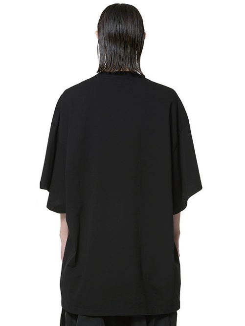 JULIUS����ꥦ��/COTTON DRY JERSEY CUT & SEWN7/BLACK